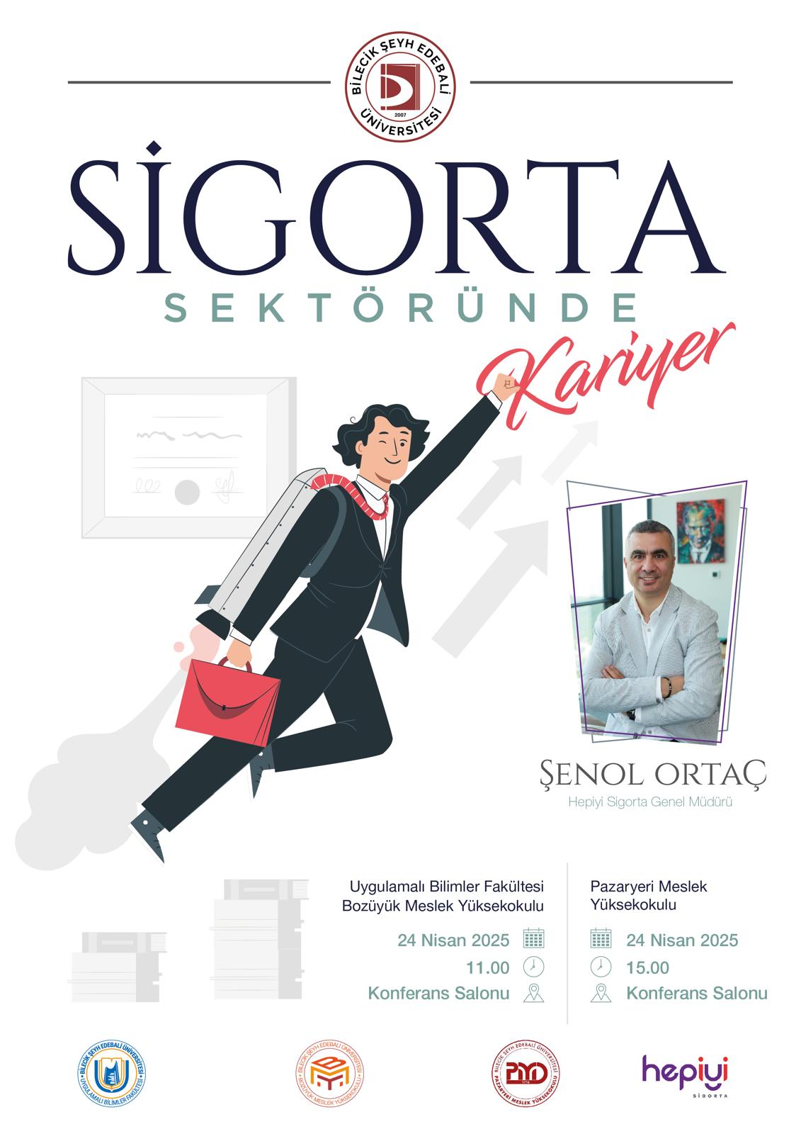 Yüksekokulumuzda “Sigorta Sektöründe Kariyer” Semineri 